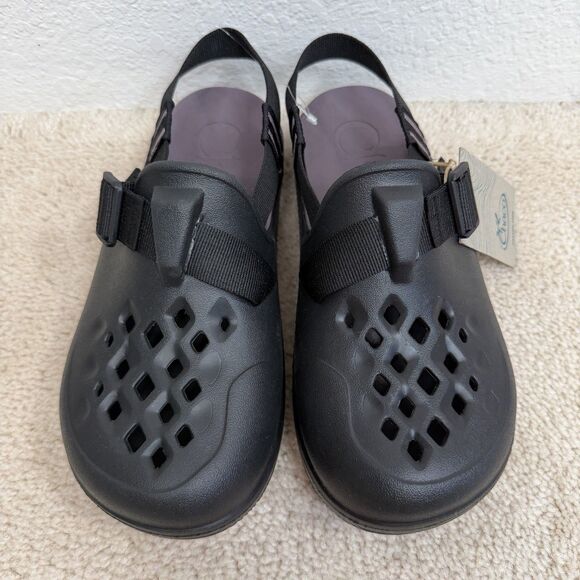Chaco Chillos Clogs Black Women's Size 9 Slip-On Comfort Foam Sandals - Picture 3 of 9